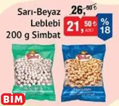 SİMBAT SARI-BEYAZ LEBLEBİ